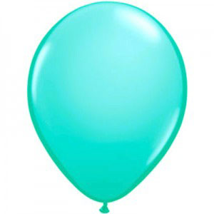 Turquoise Colour Helium Latex Balloon